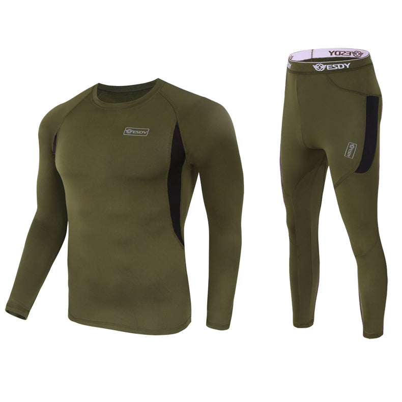Conjunto de Ropa Interior Térmica para Hombre · 4 Colores