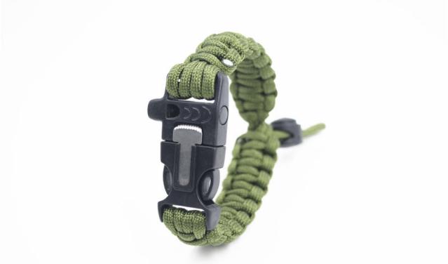 Pulsera de Supervivencia 4 Funciones · Paracord