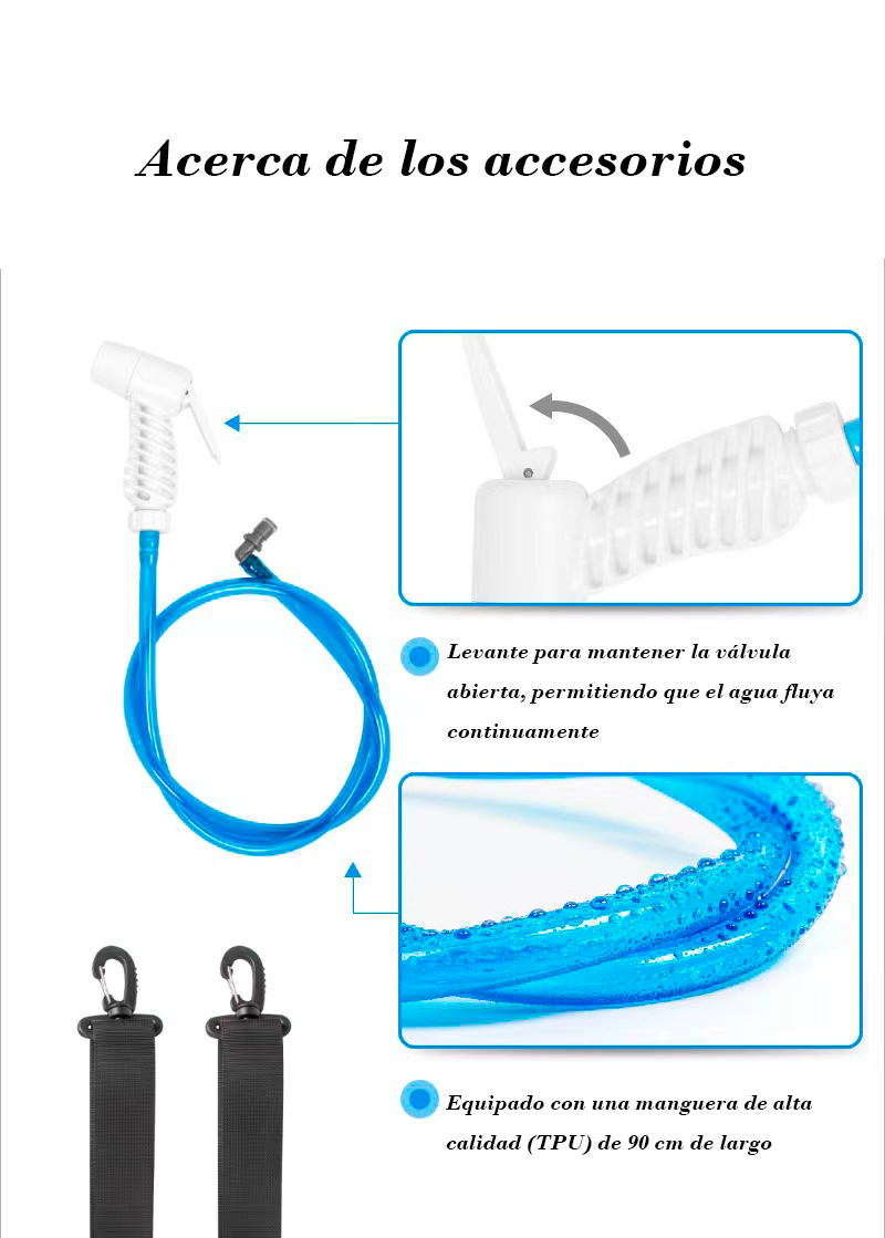 Ducha Solar con Marcador de Temperatura