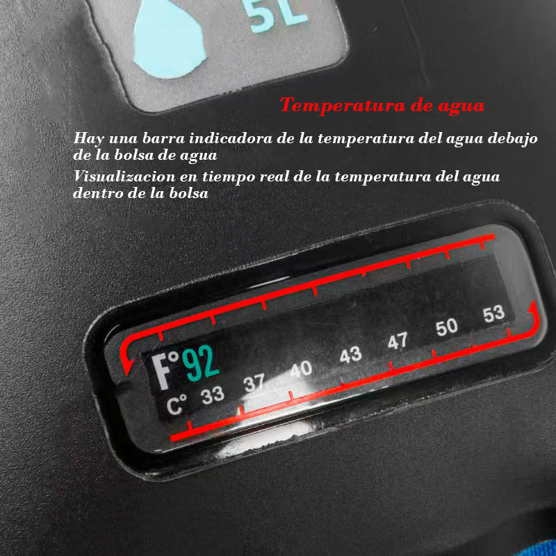 Ducha Solar con Marcador de Temperatura