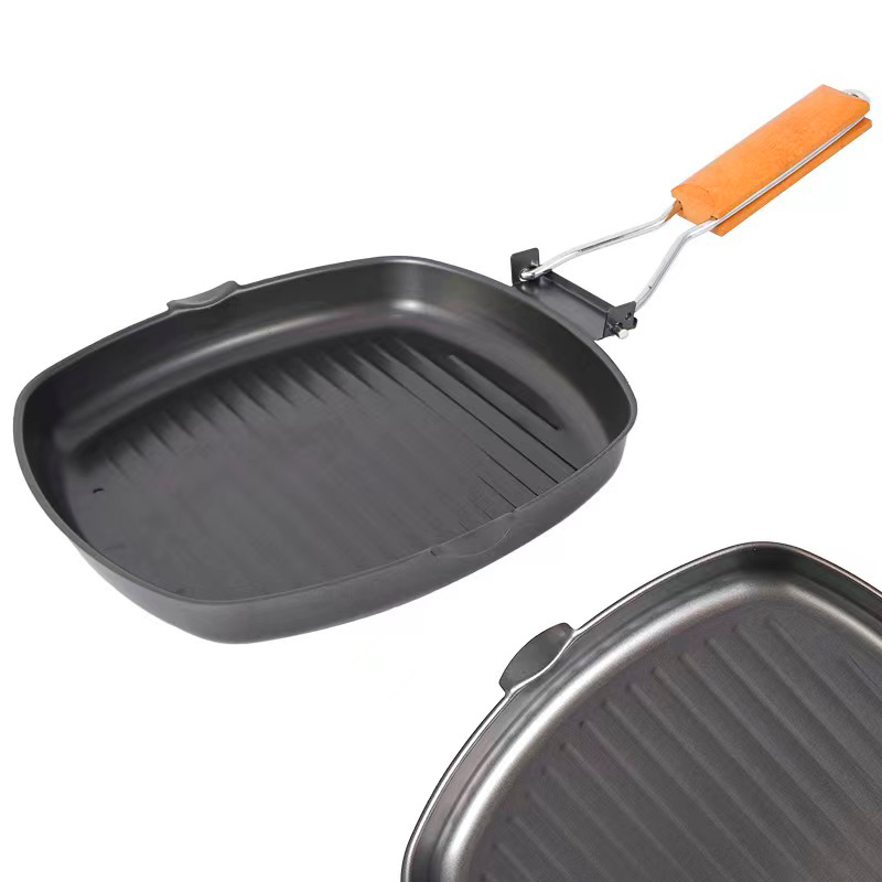 Sartén Plegable para Camping – Resistente y Compacto