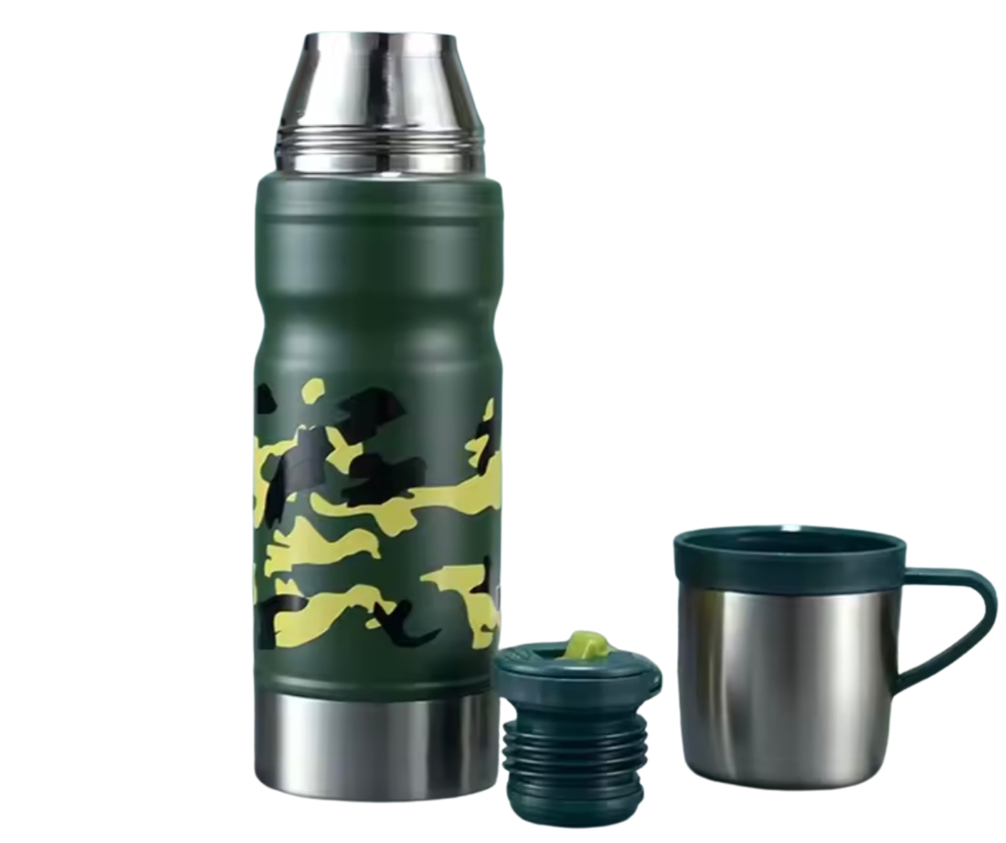 Termo de Acero Inoxidable Camping Vacuum Cup - 680 ml