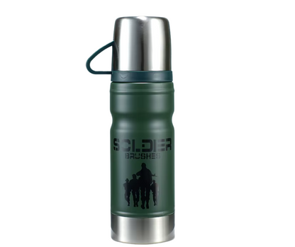 Termo de Acero Inoxidable Camping Vacuum Cup - 680 ml