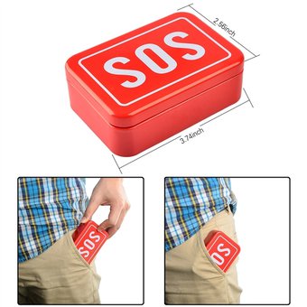 Kit de emergencia SOS 6 en 1