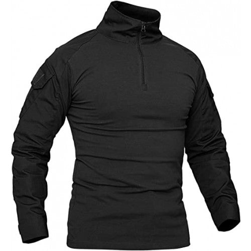 Polera Táctica Manga Larga · Negro