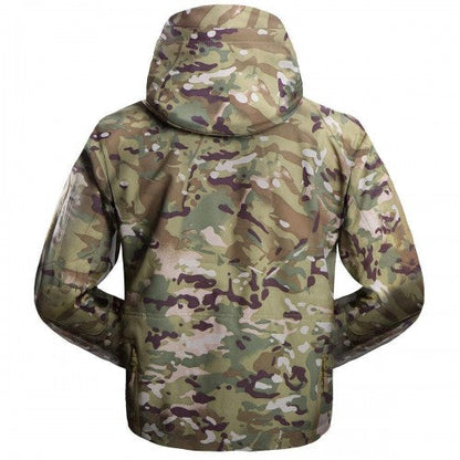 Chaqueta Softshell con Capucha Oculta