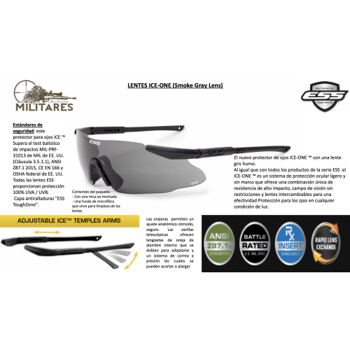Lentes ESS ICE One Originales
