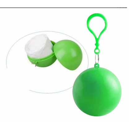 Poncho de Lluvia de Emergencia con Capucha · Impermeable