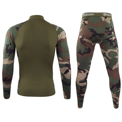 Conjunto de Ropa Interior Deportiva Camuflaje