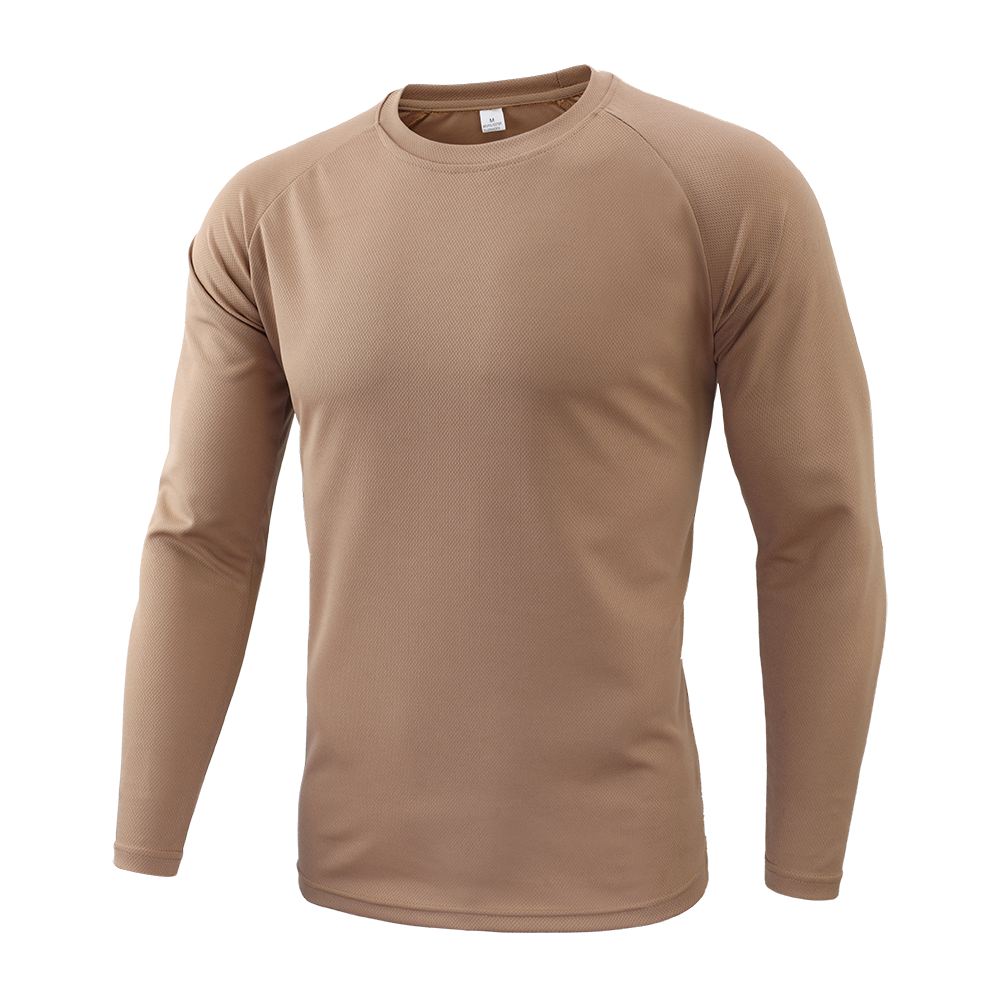 Camiseta Manga Larga Camuflaje Táctico para Hombre