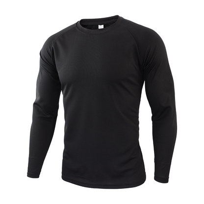 Camiseta Manga Larga Camuflaje Táctico para Hombre