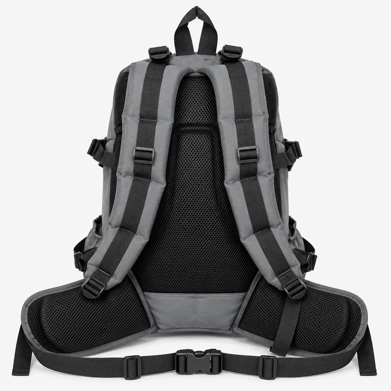 Mochila Táctica Outdoor 35L (Modelo 1) Gris · Fabricación Nacional