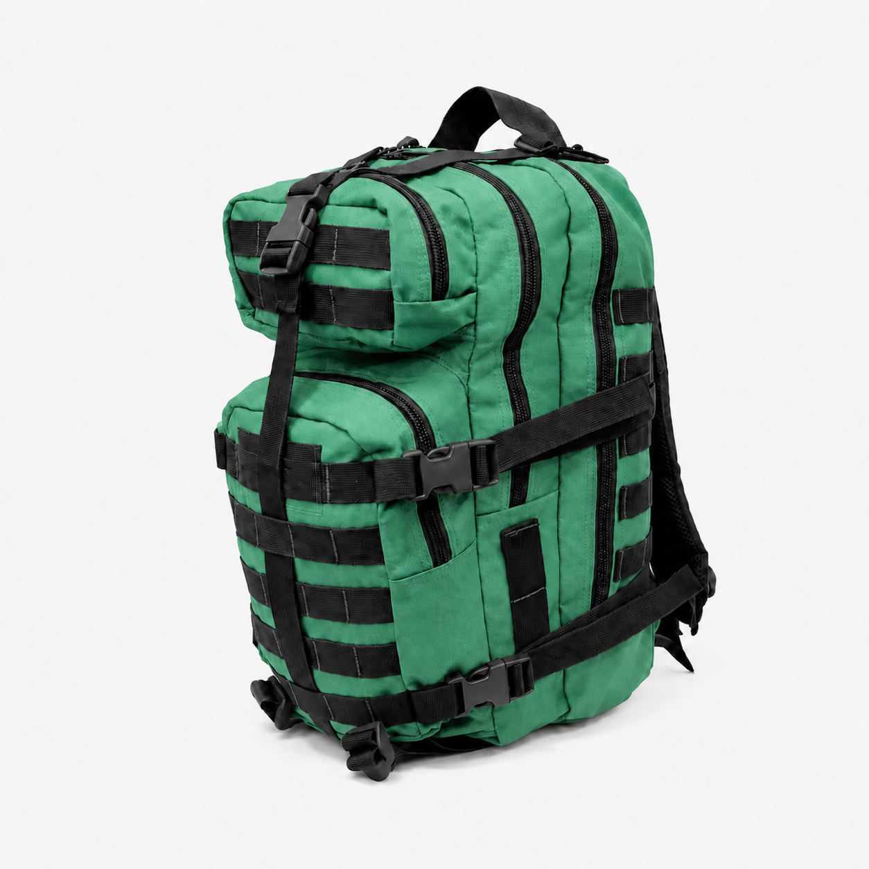 Mochila Táctica Outdoor 30L Cordura 600 Verde · Fabricación Nacional