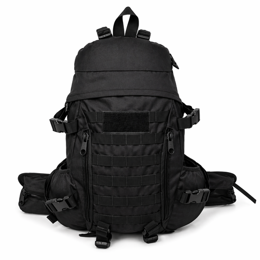 Mochila Táctica Outdoor 35L negra fabricación nacional