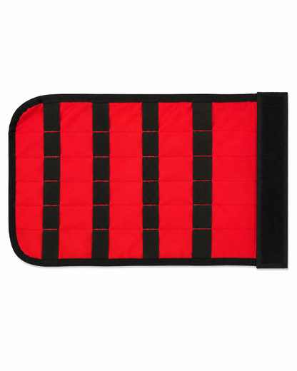 Mochila Táctica de Primeros Auxilios Modular Roja con Interior Aluminizado y Cruz Reflectante