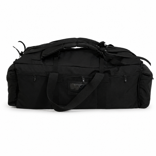 Mochila + Bolso Outdoor 90L negro fabricación nacional