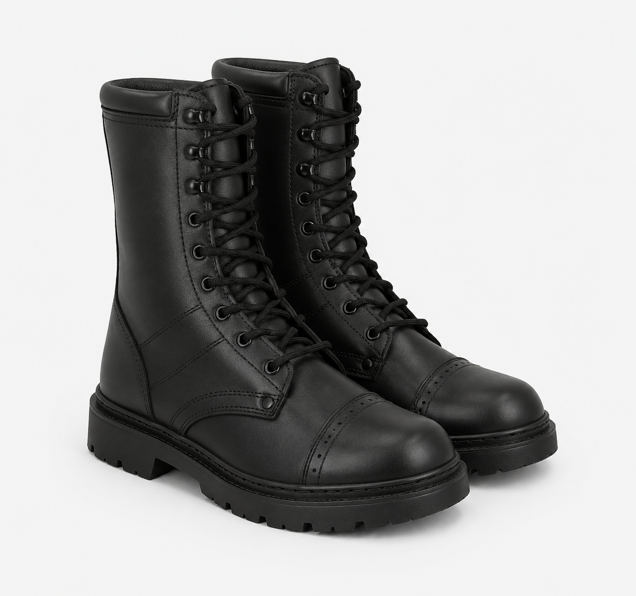 Botas Modelo Corcoran de Cuero · Con Puntera de Acero