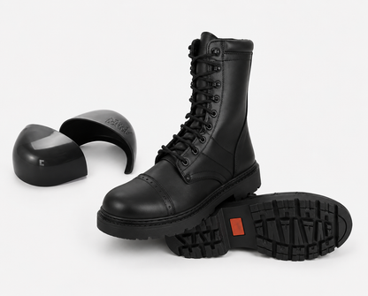 Botas Modelo Corcoran de Cuero · Con Puntera de Acero