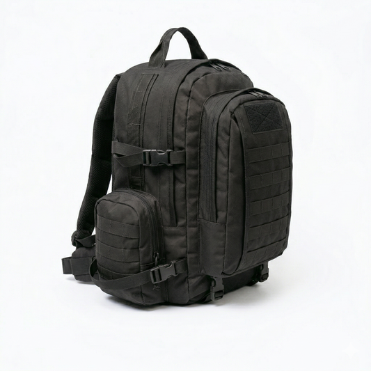 Mochila Táctica Outdoor 65L Modelo 3 negra fabricación nacional