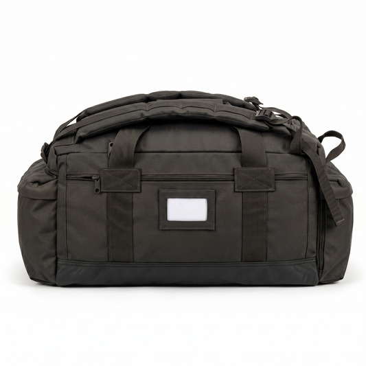 Mochila + Bolso Outdoor 65L negro fabricación nacional