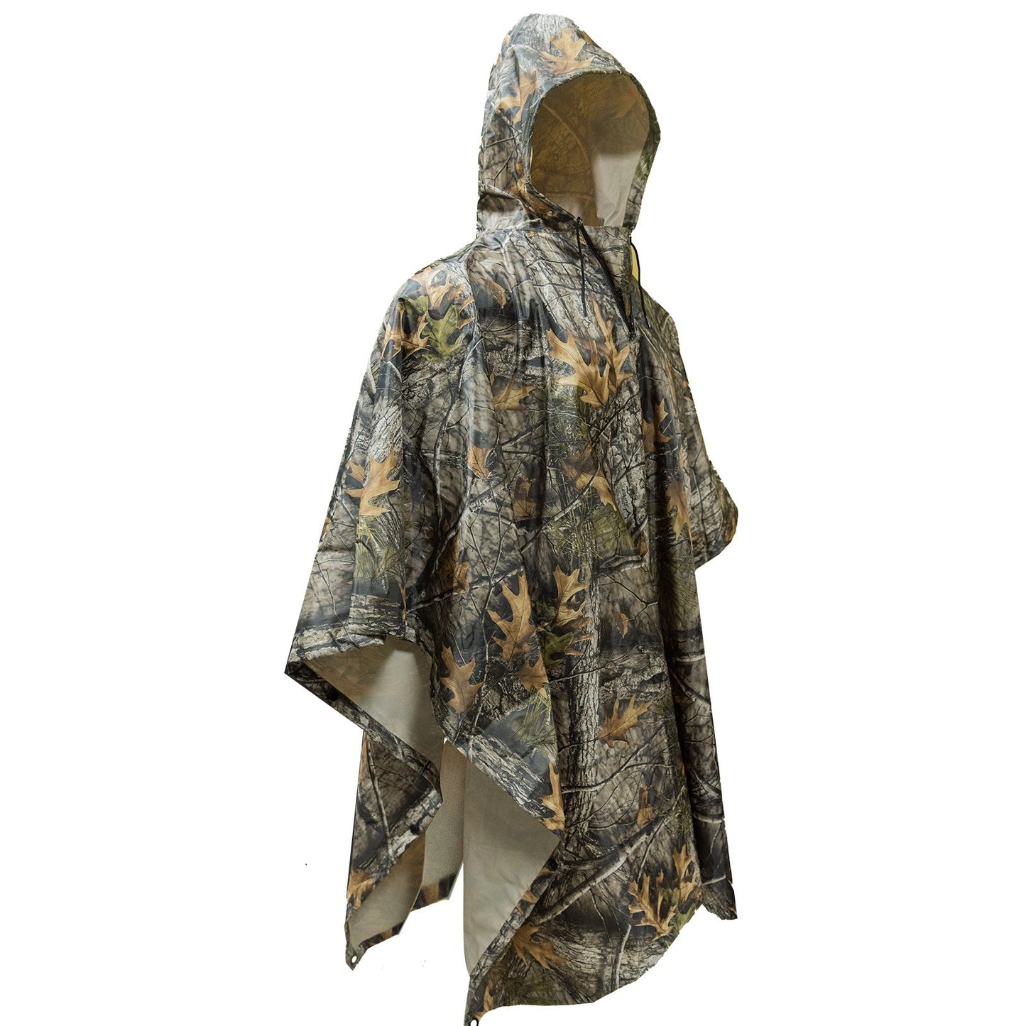 Poncho o Capa para Lluvia Camuflado – Impermeable y Multifuncional