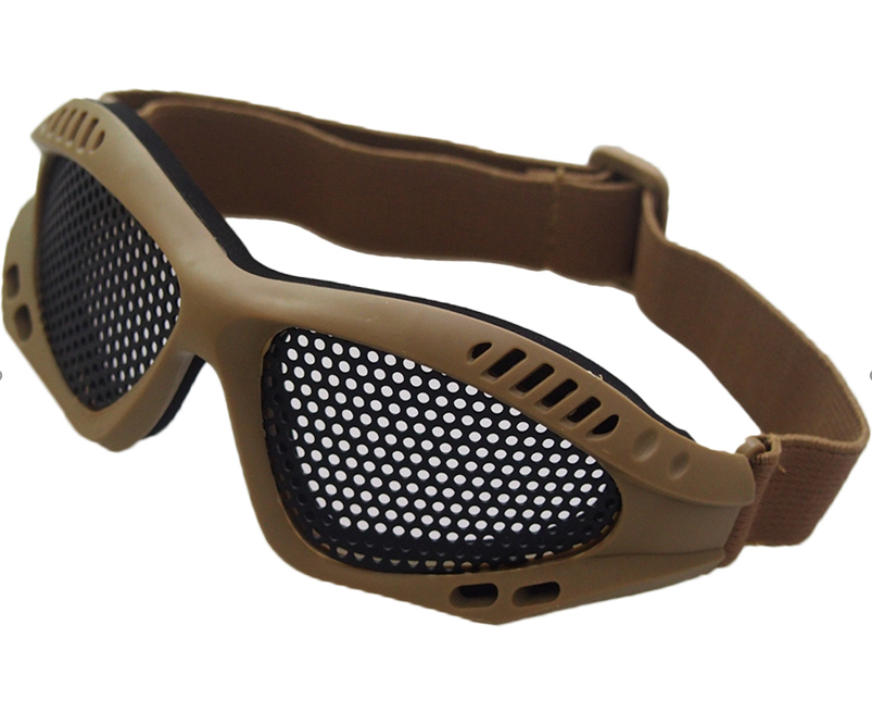Lentes de Malla Metálica con Correa