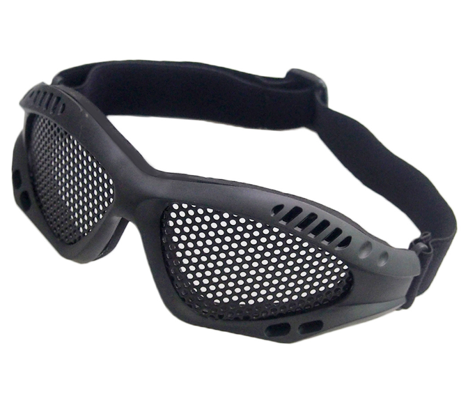 Lentes de Malla Metálica con Correa