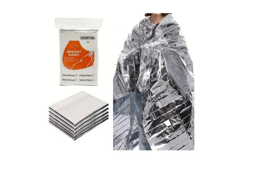 Manta Térmica de Emergencia Gris