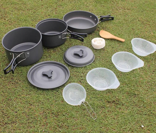 Set de Ollas de Camping para 2-3 Personas Modelo N°4