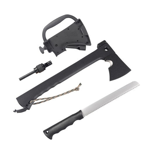 Hacha Multifuncional con Cuchillo