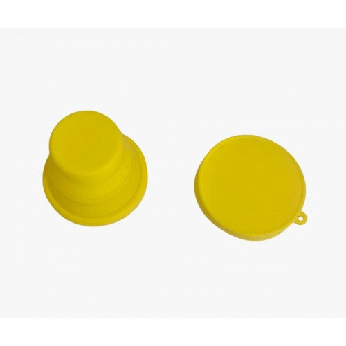 Vasos Plegables de Silicona con Tapa