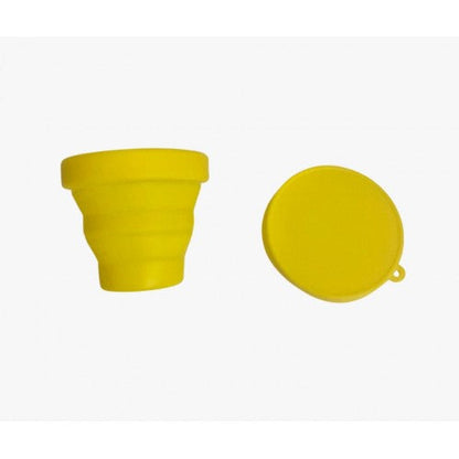 Vasos Plegables de Silicona con Tapa