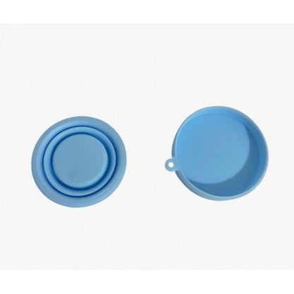 Vasos Plegables de Silicona con Tapa