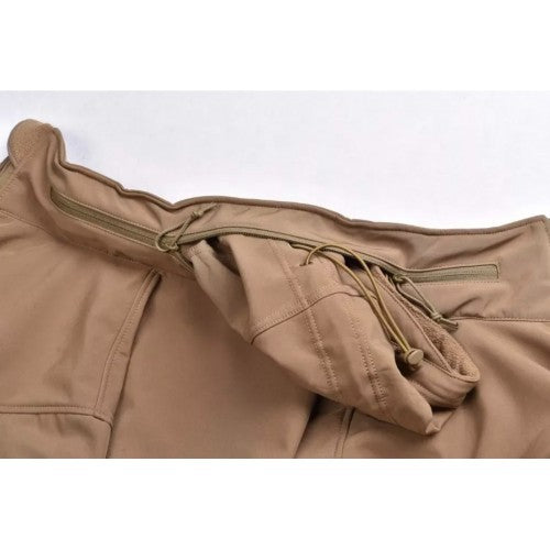 Chaqueta Softshell con Capucha Oculta