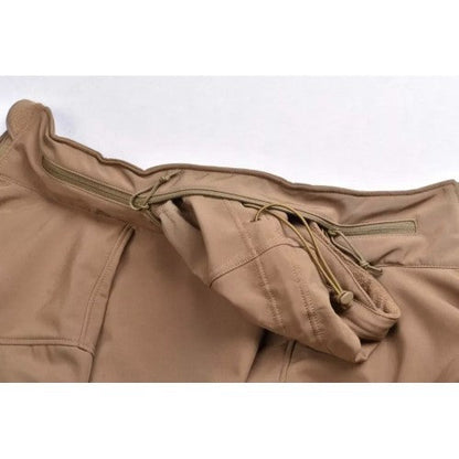 Chaqueta Softshell con Capucha Oculta
