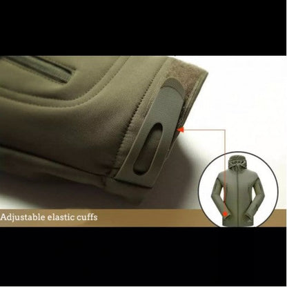 Chaqueta Softshell con Capucha Oculta