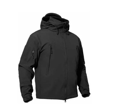 Chaqueta Softshell con Capucha Oculta