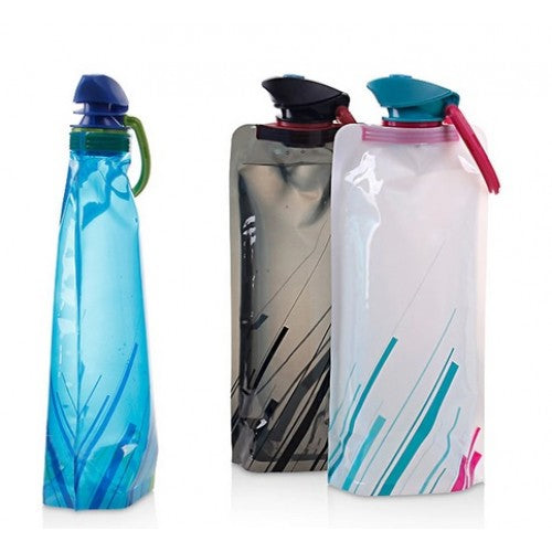 Botella Plegable Portátil para Agua y Bebidas