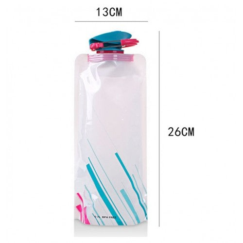 Botella Plegable Portátil para Agua y Bebidas