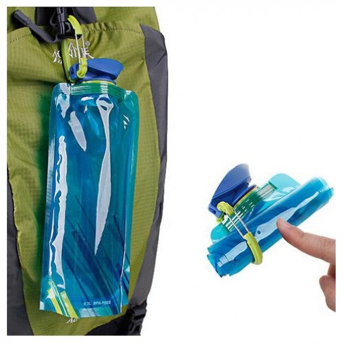 Botella Plegable Portátil para Agua y Bebidas
