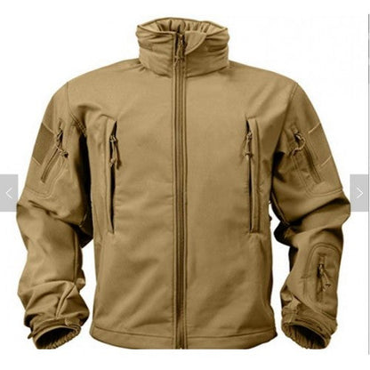 Chaqueta Softshell con Capucha Oculta