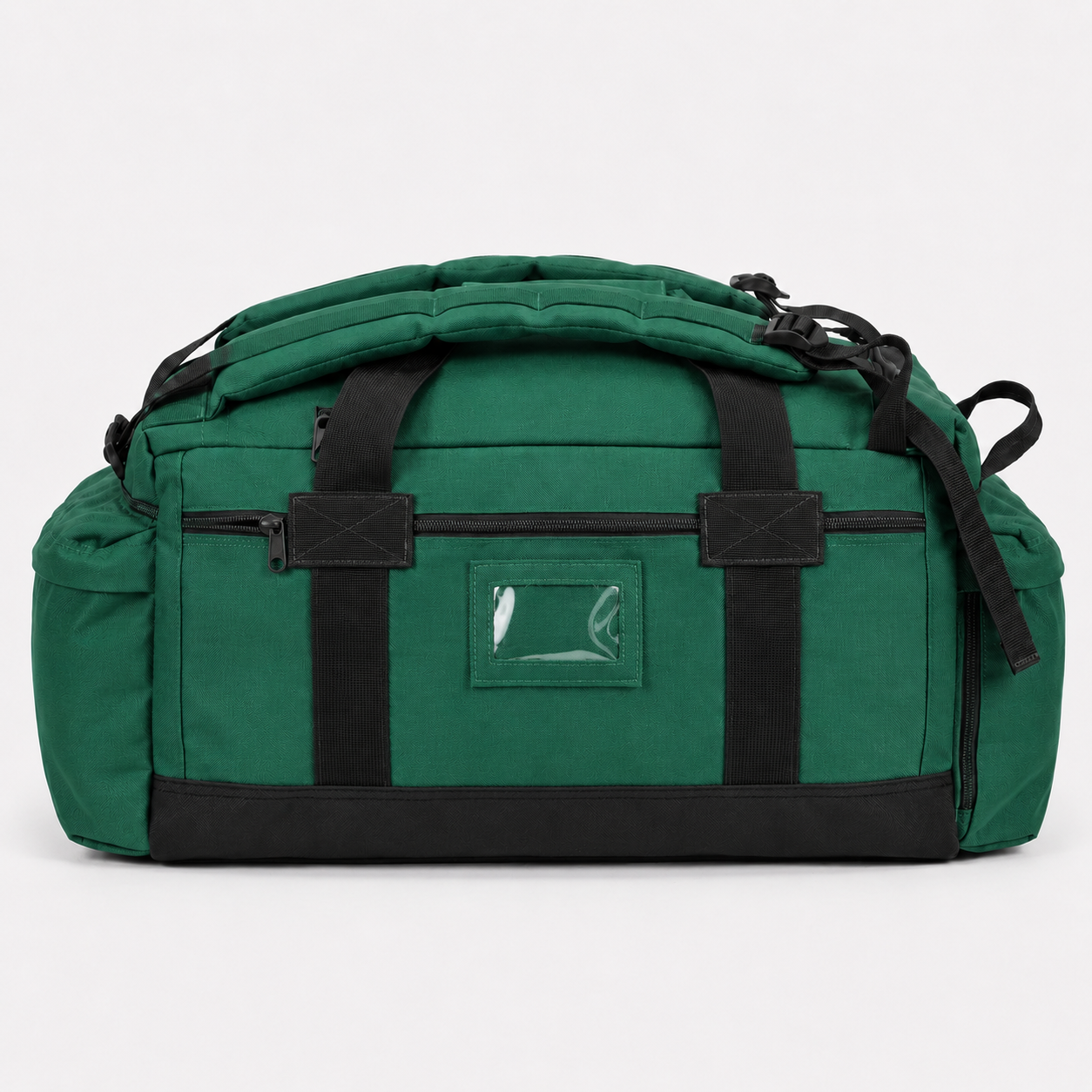 Mochila + Bolso Outdoor 65L Doble Finalidad Verde · Fabricación Nacional