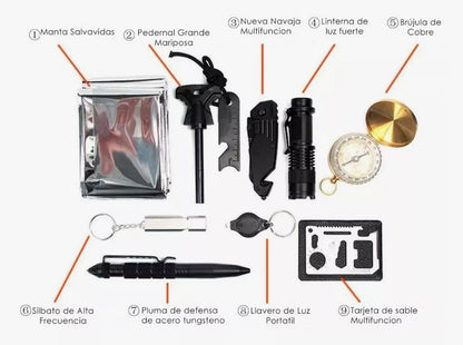 Kit de Supervivencia 11 en 1