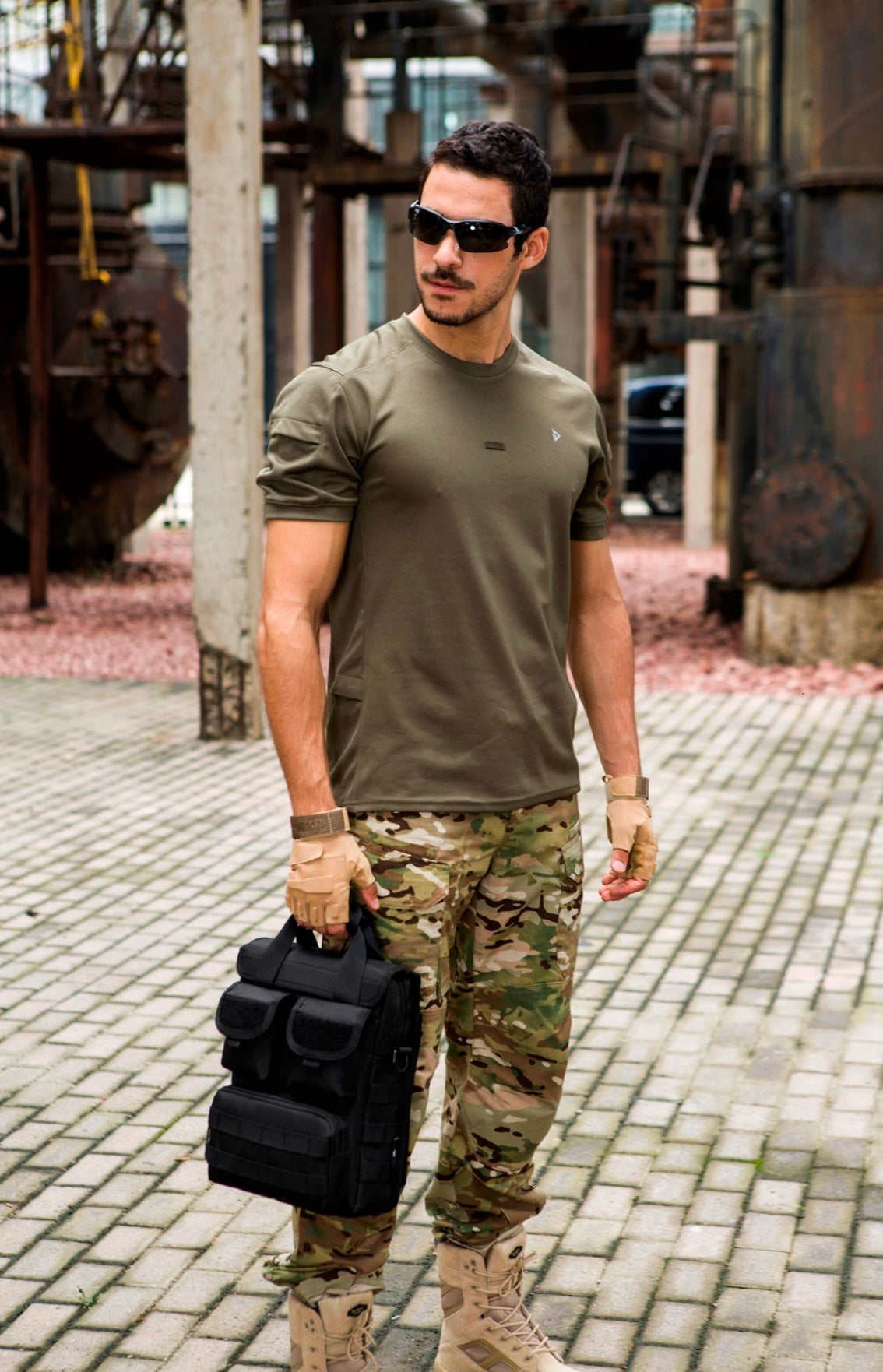 Bolso Táctico para iPad 12.9 o MacBook Pro 13 Pulgadas