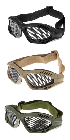 Lentes de Malla Metálica con Correa