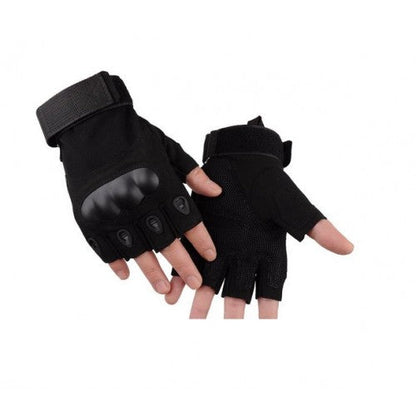 Guante Táctico Mitones Modelo N°2 · Negro
