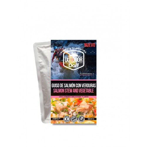 Guiso de Salmón con Verduras
