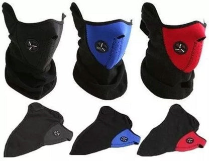 Máscara Facial Térmica de Neopreno con Cuello Polar