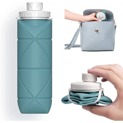 Botella plegable de silicona 600 ml